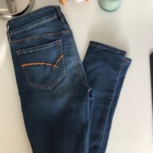 BullHead Black Skinniest Style Jeans size 7